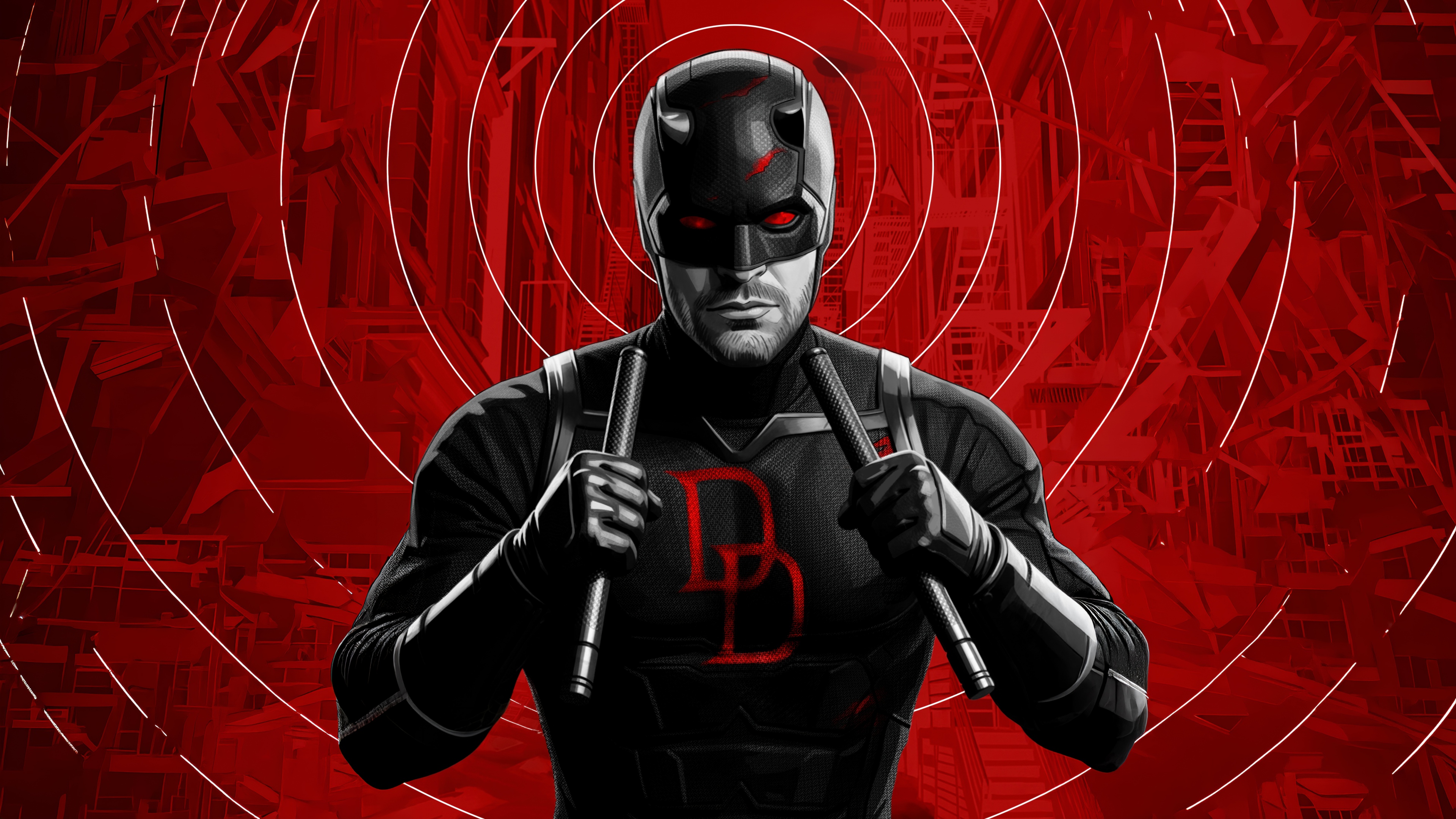 Daredevil: Born Again paint prep